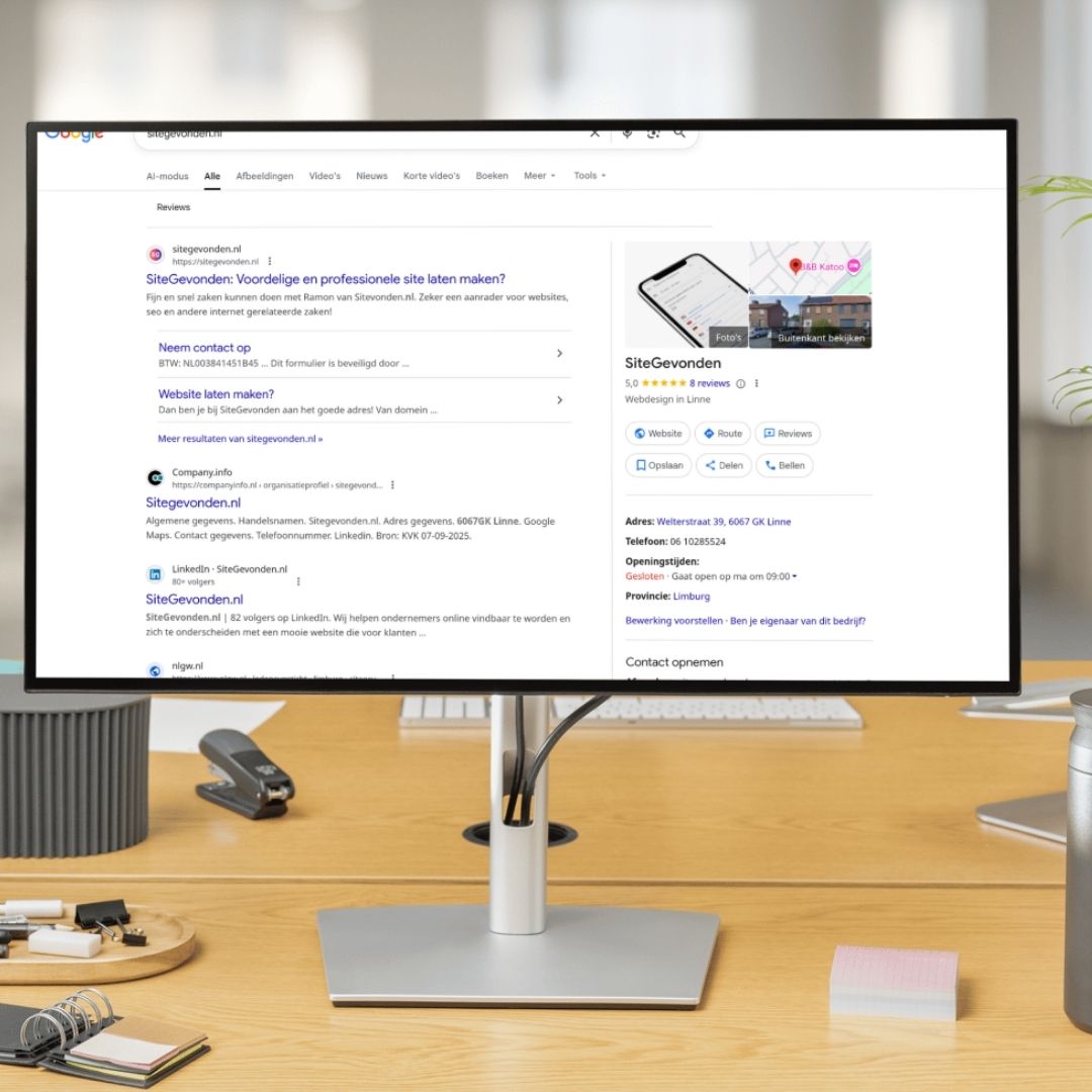 Google Mijn Bedrijf-profiel is essentieel voor goede online zichtbaarheid.